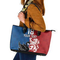 Custom British Lions Western Force Leather Tote Bag Unique Style - Wonder Print Shop