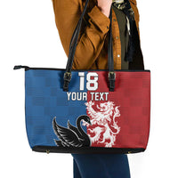 Custom British Lions Western Force Leather Tote Bag Unique Style - Wonder Print Shop