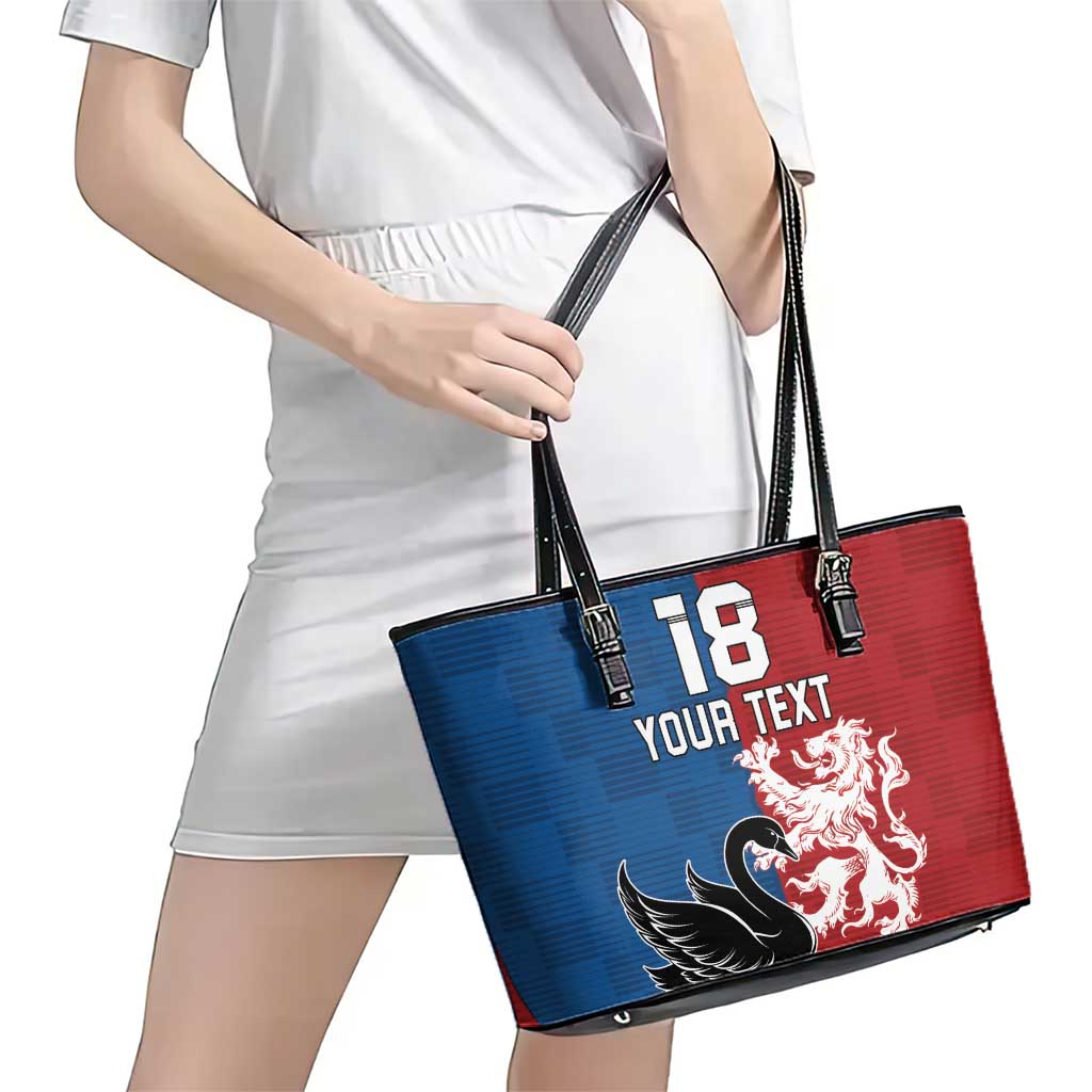 Custom British Lions Western Force Leather Tote Bag Unique Style - Wonder Print Shop