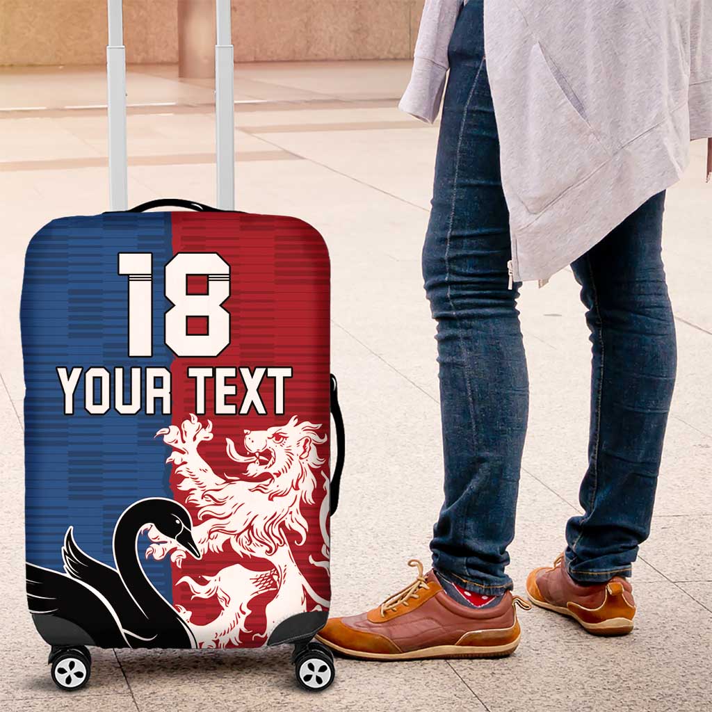 Custom British Lions Western Force Luggage Cover Unique Style - Wonder Print Shop
