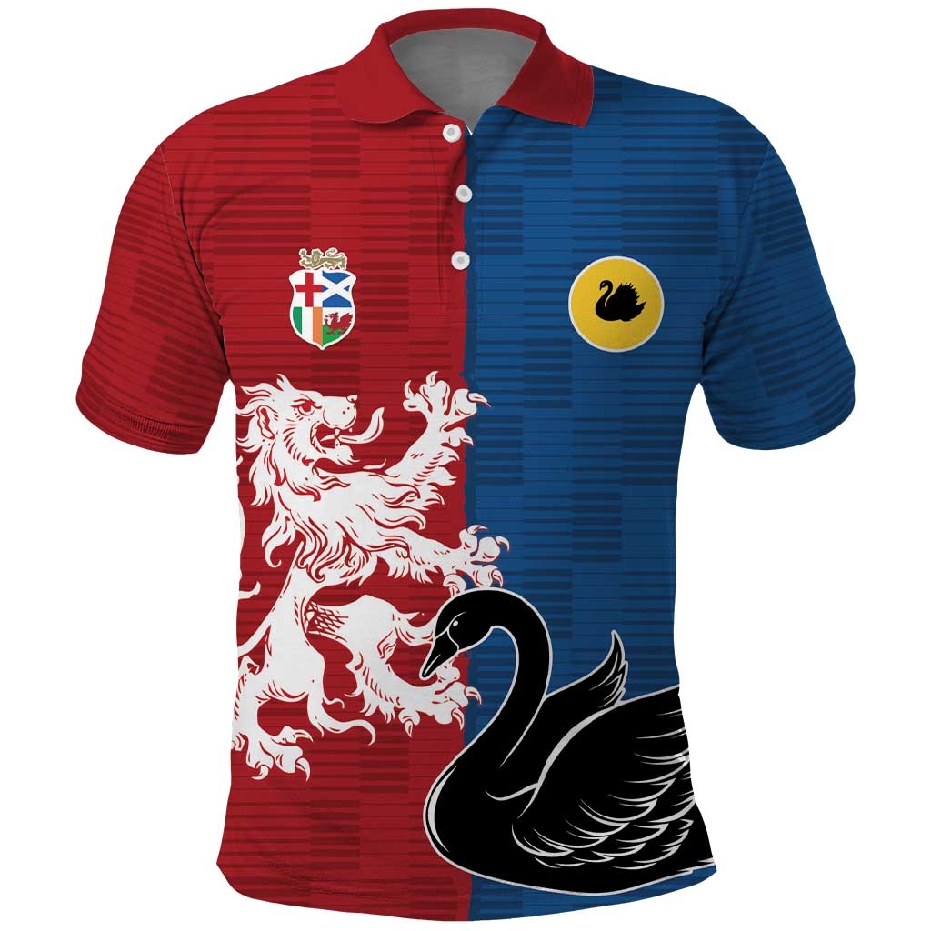 Custom British Lions Western Force Polo Shirt Unique Style - Wonder Print Shop