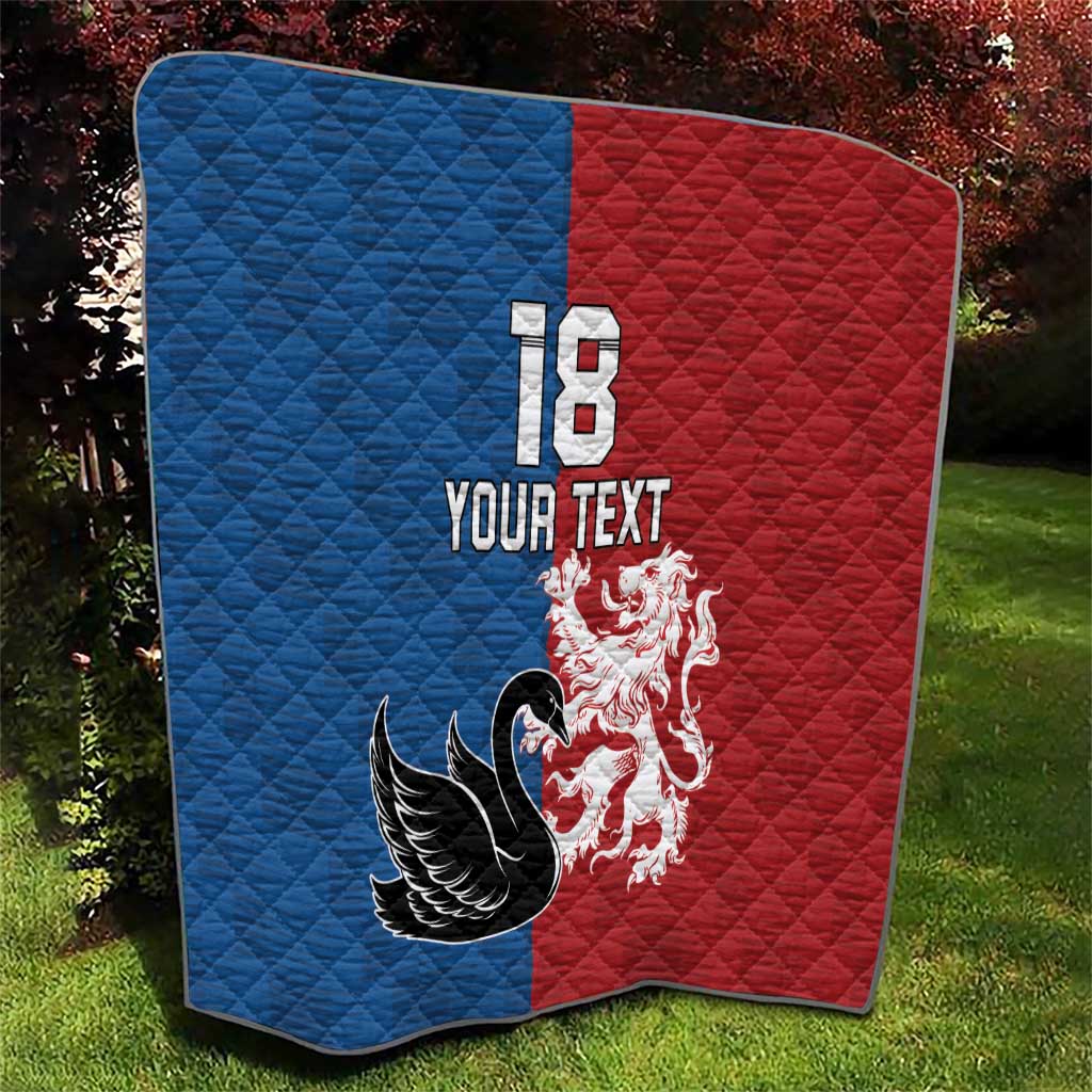 Custom British Lions Western Force Quilt Unique Style - Wonder Print Shop