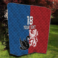 Custom British Lions Western Force Quilt Unique Style - Wonder Print Shop