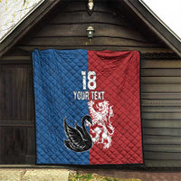 Custom British Lions Western Force Quilt Unique Style - Wonder Print Shop