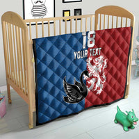 Custom British Lions Western Force Quilt Unique Style - Wonder Print Shop