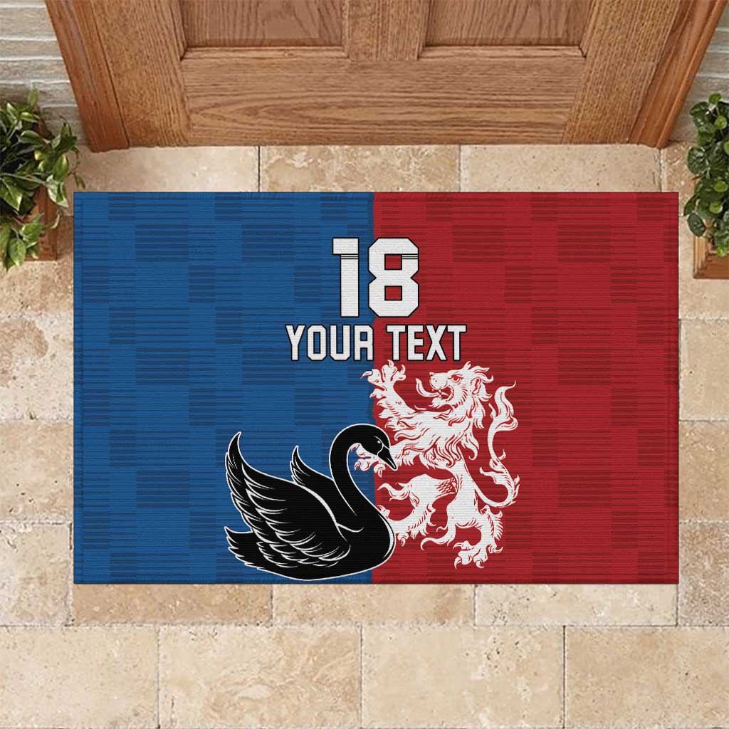 Custom British Lions Western Force Rubber Doormat Unique Style - Wonder Print Shop