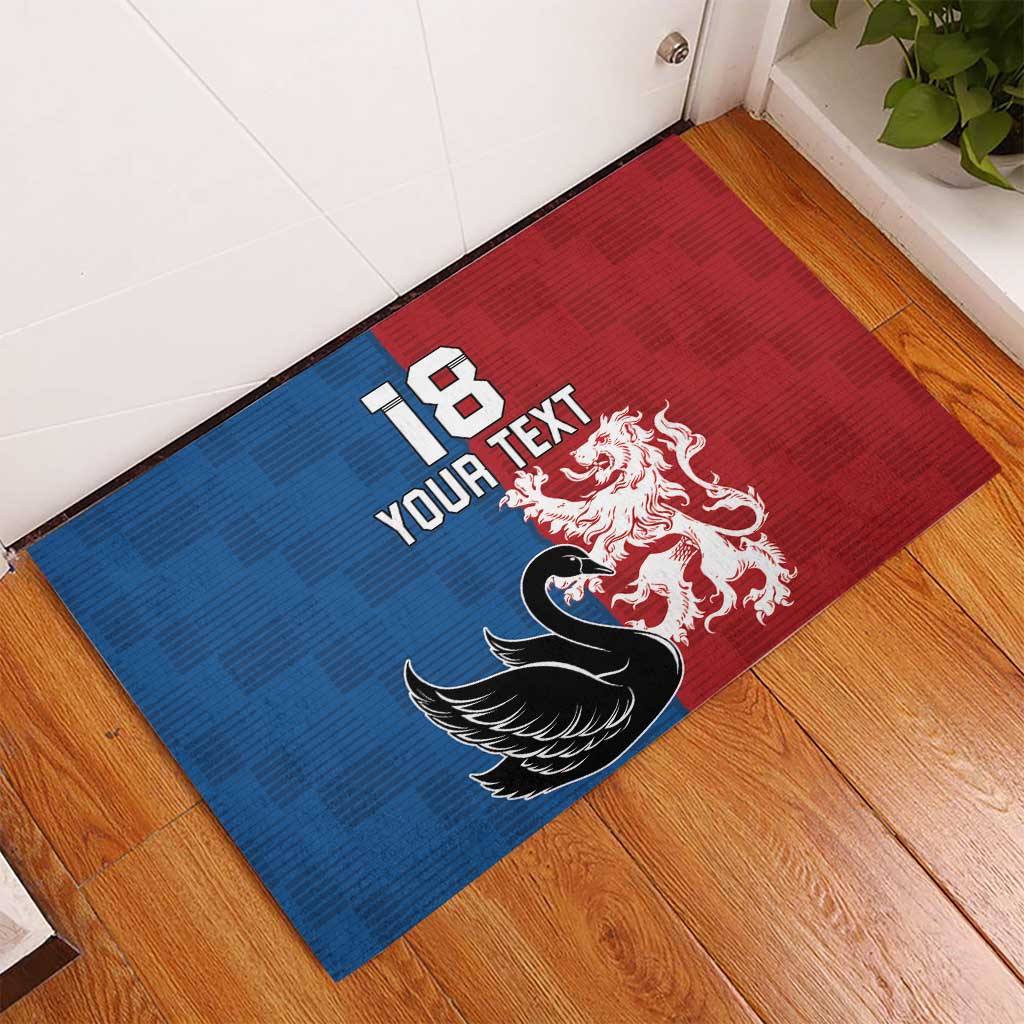 Custom British Lions Western Force Rubber Doormat Unique Style - Wonder Print Shop