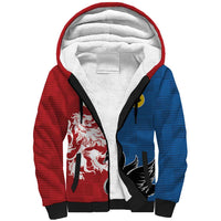 Custom British Lions Western Force Sherpa Hoodie Unique Style - Wonder Print Shop