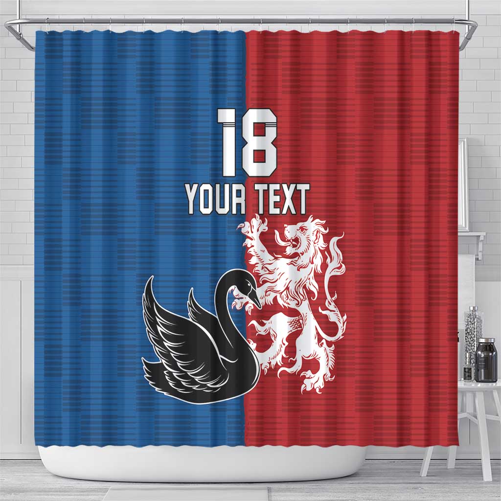 Custom British Lions Western Force Shower Curtain Unique Style - Wonder Print Shop