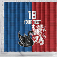Custom British Lions Western Force Shower Curtain Unique Style - Wonder Print Shop