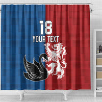 Custom British Lions Western Force Shower Curtain Unique Style - Wonder Print Shop