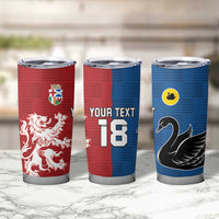 Custom British Lions Western Force Tumbler Cup Unique Style - Wonder Print Shop