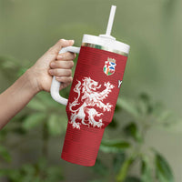 Custom British Lions Western Force Tumbler With Handle Unique Style - Wonder Print Shop