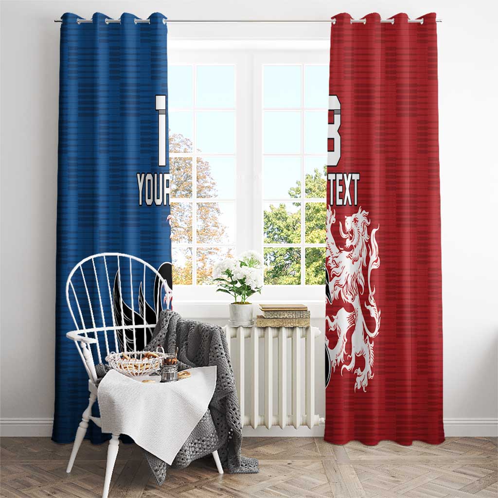 Custom British Lions Western Force Window Curtain Unique Style - Wonder Print Shop