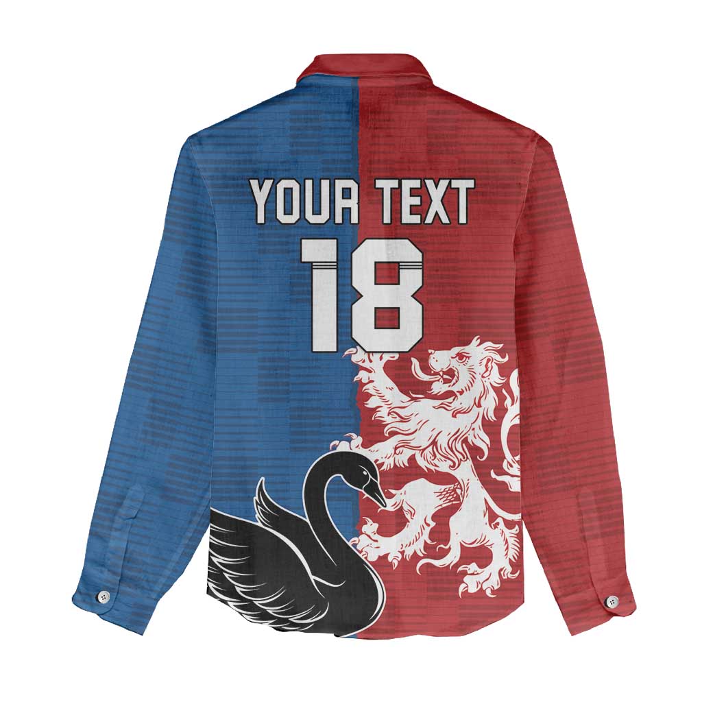 Custom British Lions Western Force Women Casual Shirt Unique Style - Wonder Print Shop