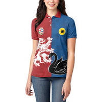 Custom British Lions Western Force Women Polo Shirt Unique Style - Wonder Print Shop