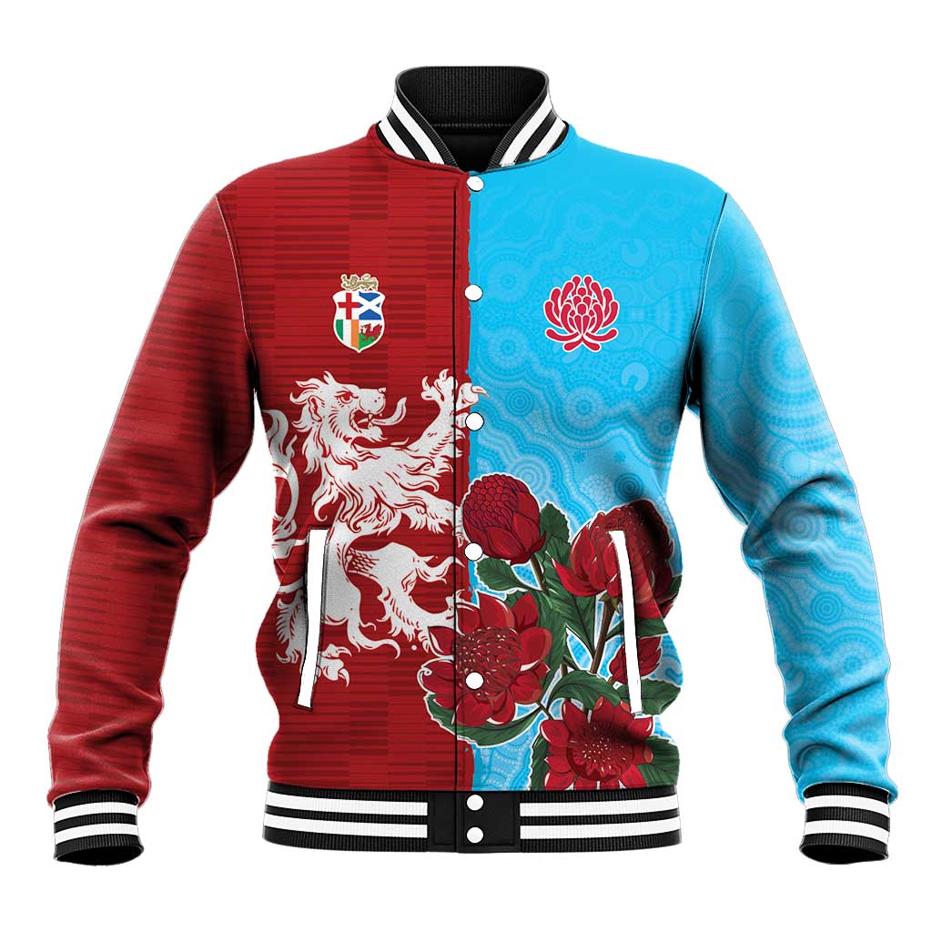 Custom British Lions Waratahs Baseball Jacket Unique Style - Wonder Print Shop