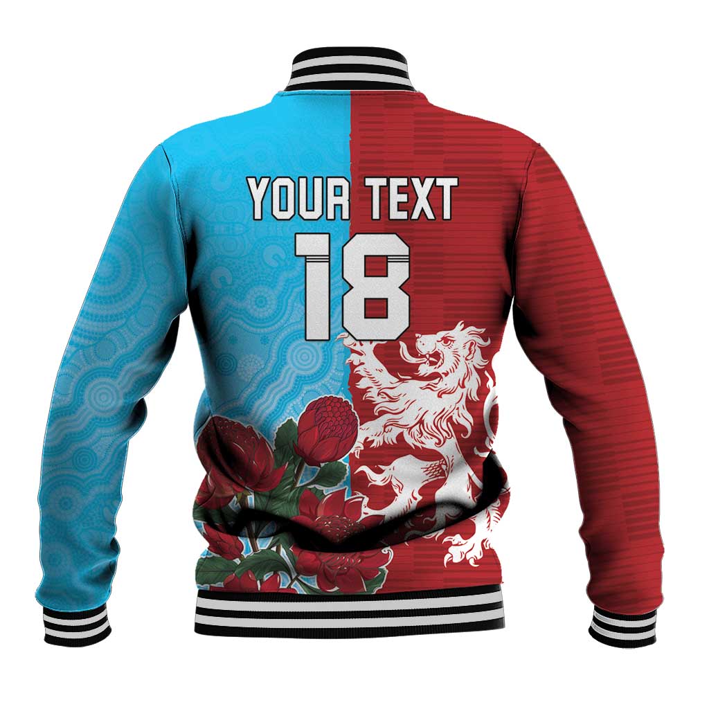 Custom British Lions Waratahs Baseball Jacket Unique Style - Wonder Print Shop