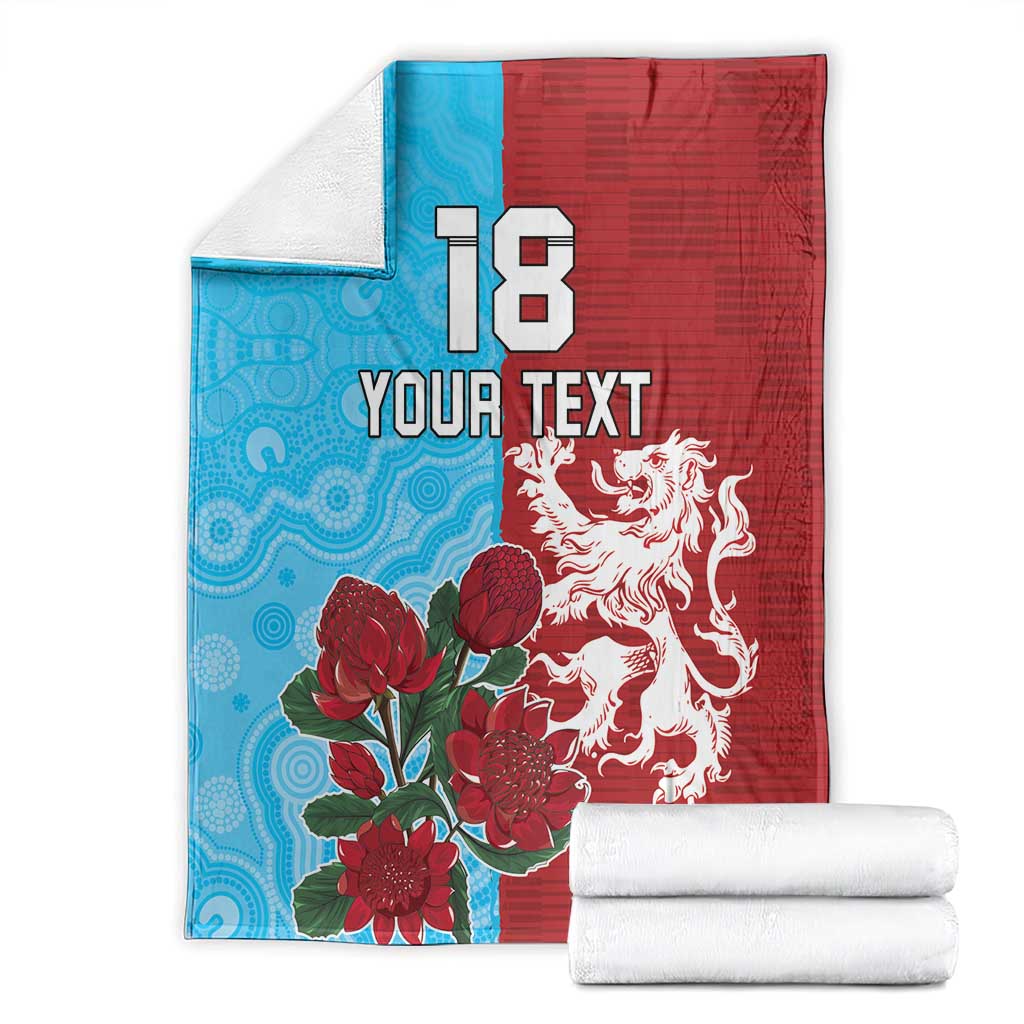 Custom British Lions Waratahs Blanket Unique Style - Wonder Print Shop