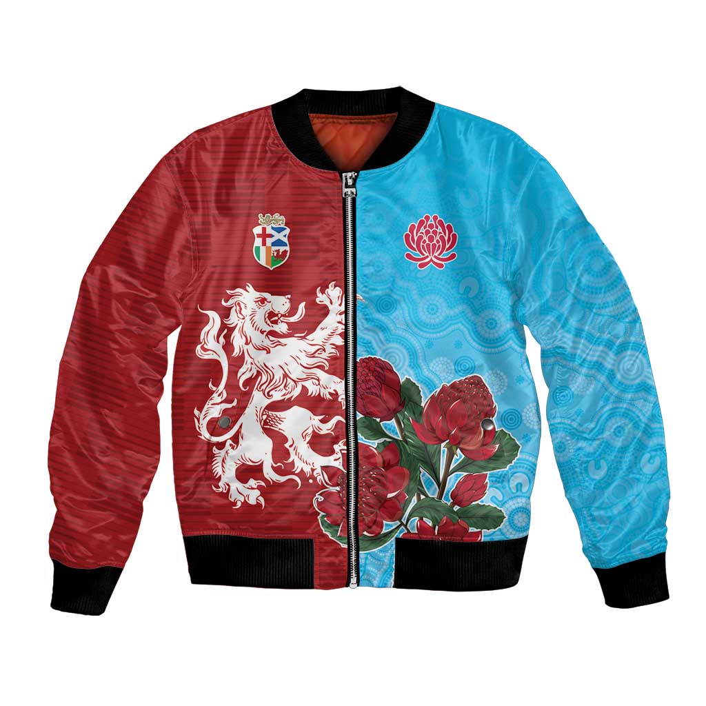 Custom British Lions Waratahs Bomber Jacket Unique Style - Wonder Print Shop