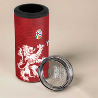 Custom British Lions Waratahs 4 in 1 Can Cooler Tumbler Unique Style - Wonder Print Shop