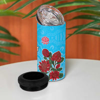 Custom British Lions Waratahs 4 in 1 Can Cooler Tumbler Unique Style - Wonder Print Shop