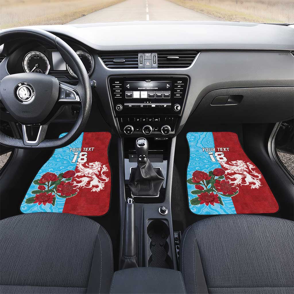Custom British Lions Waratahs Car Mats Unique Style - Wonder Print Shop