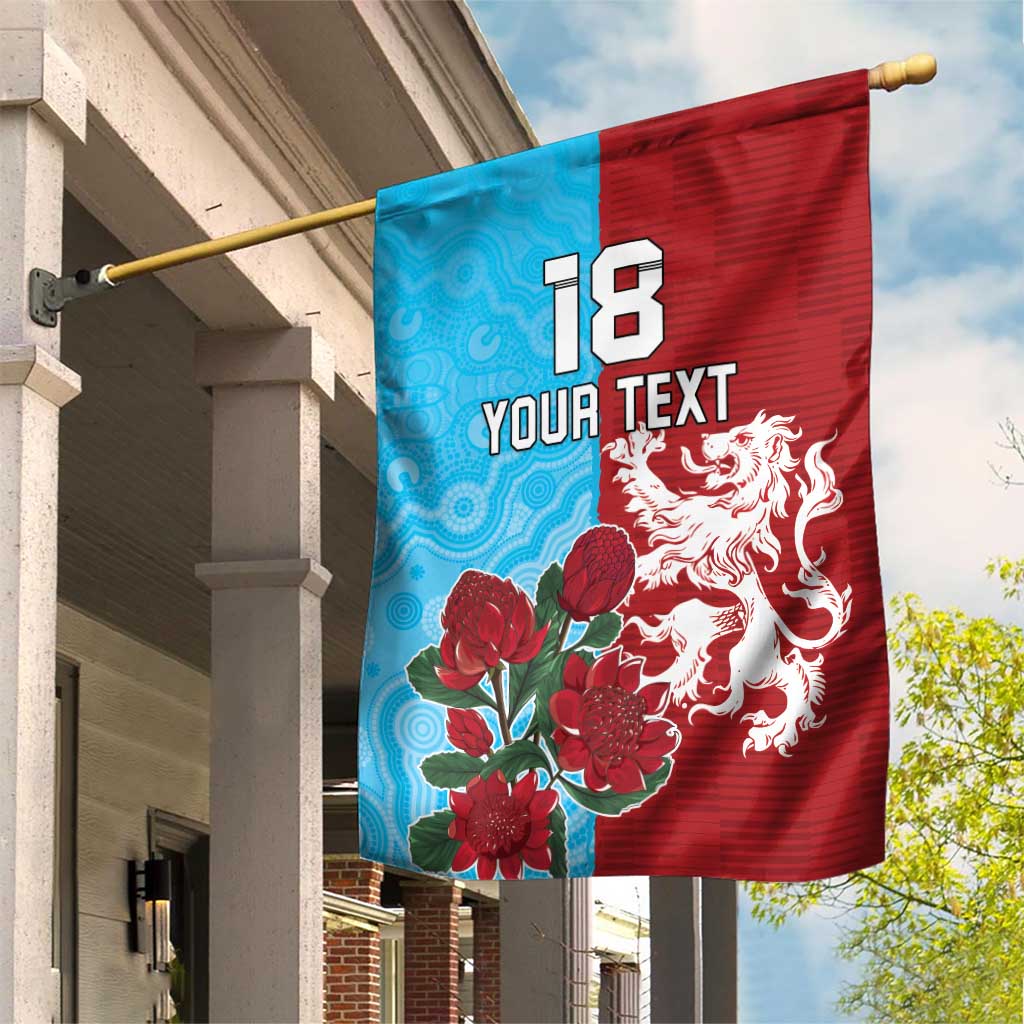 Custom British Lions Waratahs Garden Flag Unique Style - Wonder Print Shop