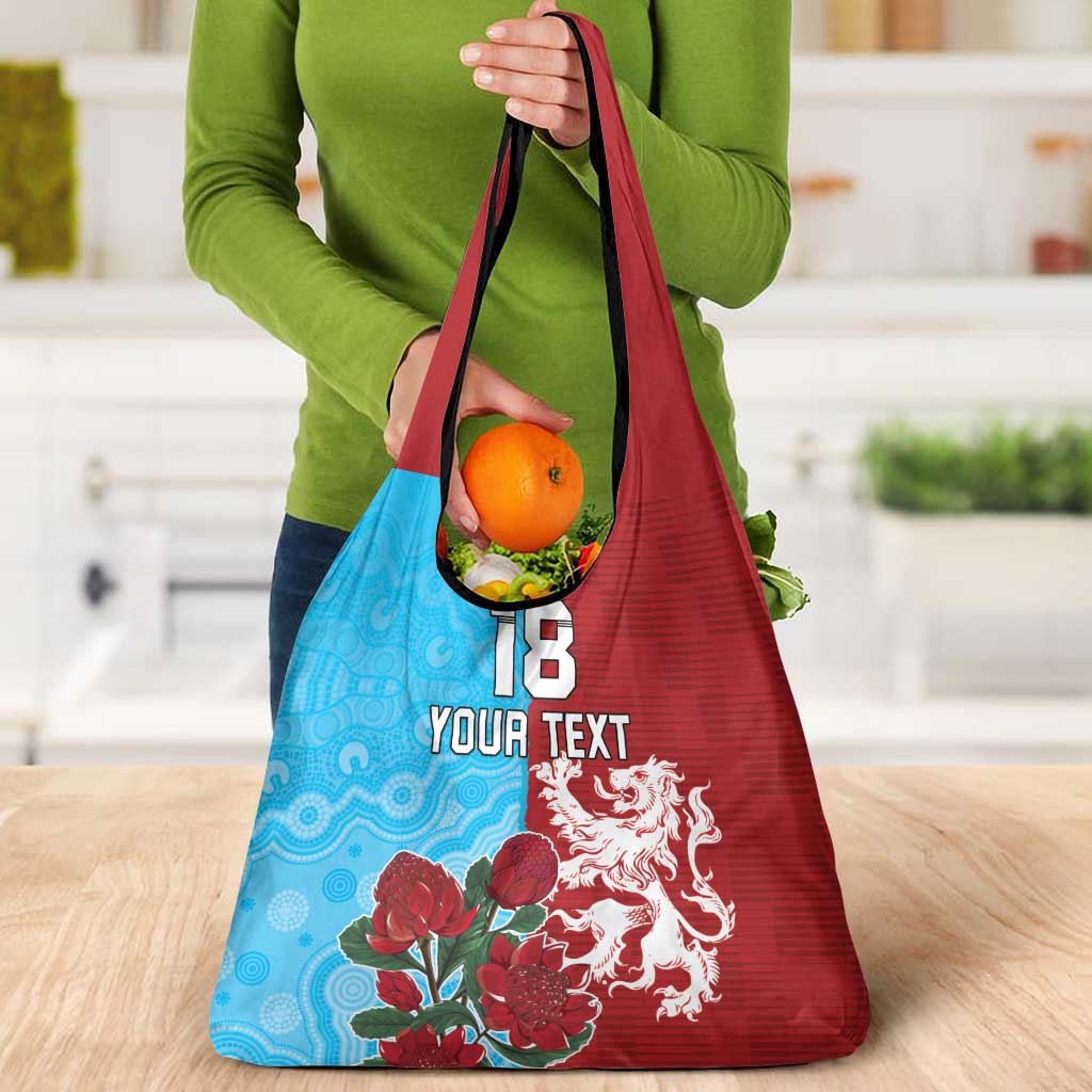 Custom British Lions Waratahs Grocery Bag Unique Style - Wonder Print Shop