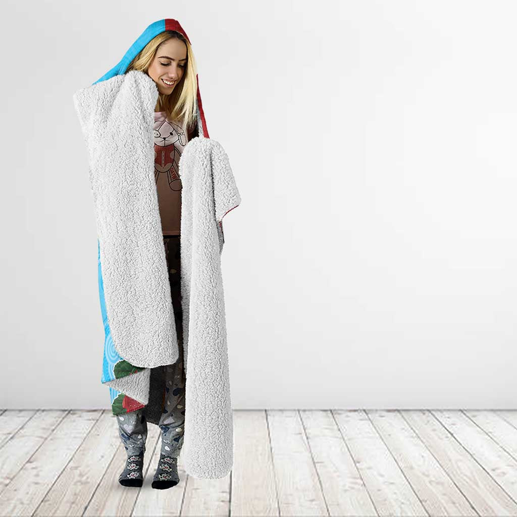 Custom British Lions Waratahs Hooded Blanket Unique Style - Wonder Print Shop
