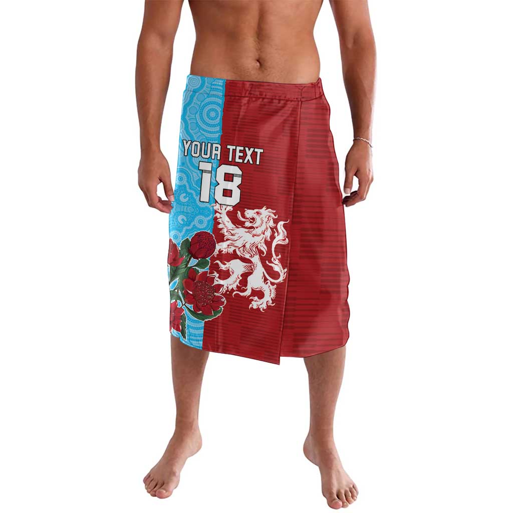 Custom British Lions Waratahs Lavalava Unique Style - Wonder Print Shop