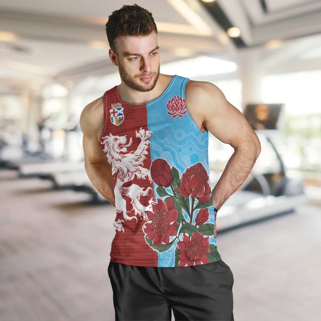 Custom British Lions Waratahs Men Tank Top Unique Style - Wonder Print Shop
