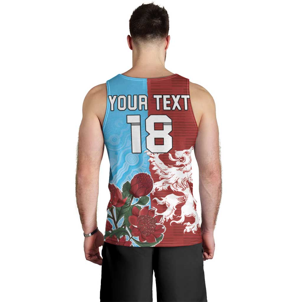 Custom British Lions Waratahs Men Tank Top Unique Style - Wonder Print Shop