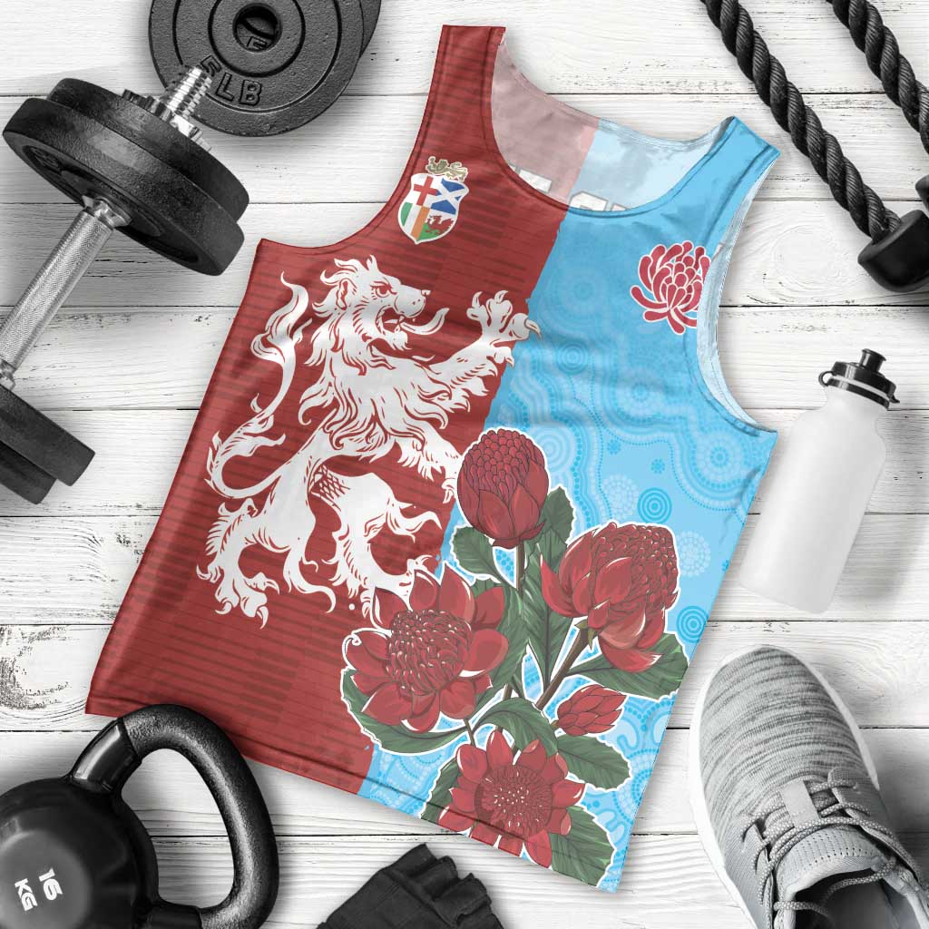 Custom British Lions Waratahs Men Tank Top Unique Style - Wonder Print Shop