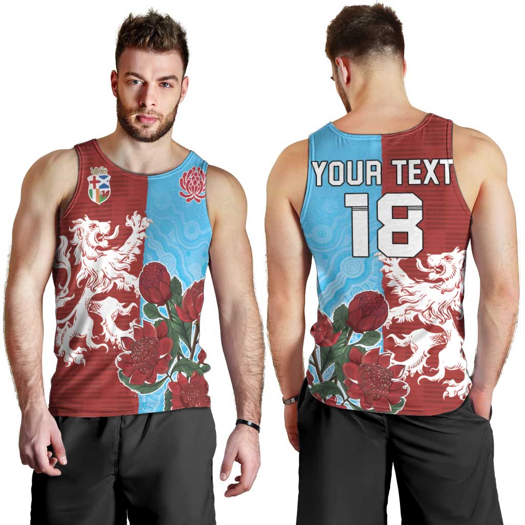 Custom British Lions Waratahs Men Tank Top Unique Style - Wonder Print Shop