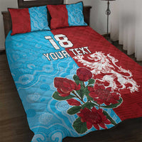 Custom British Lions Waratahs Quilt Bed Set Unique Style - Wonder Print Shop