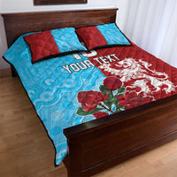 Custom British Lions Waratahs Quilt Bed Set Unique Style - Wonder Print Shop