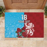Custom British Lions Waratahs Rubber Doormat Unique Style - Wonder Print Shop