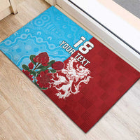 Custom British Lions Waratahs Rubber Doormat Unique Style - Wonder Print Shop