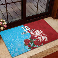 Custom British Lions Waratahs Rubber Doormat Unique Style - Wonder Print Shop