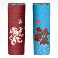 Custom British Lions Waratahs Skinny Tumbler Unique Style - Wonder Print Shop