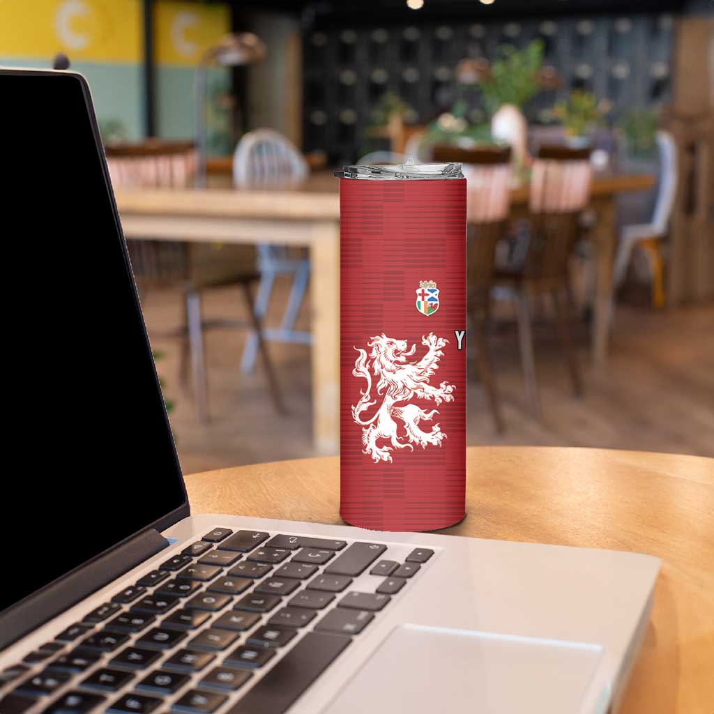 Custom British Lions Waratahs Skinny Tumbler Unique Style - Wonder Print Shop