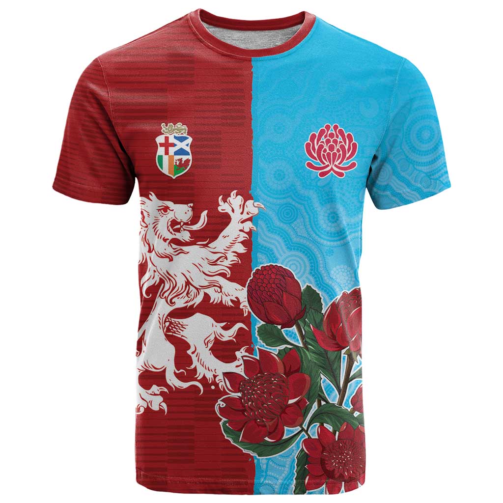 Custom British Lions Waratahs T Shirt Unique Style - Wonder Print Shop