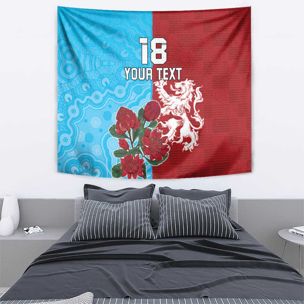 Custom British Lions Waratahs Tapestry Unique Style - Wonder Print Shop