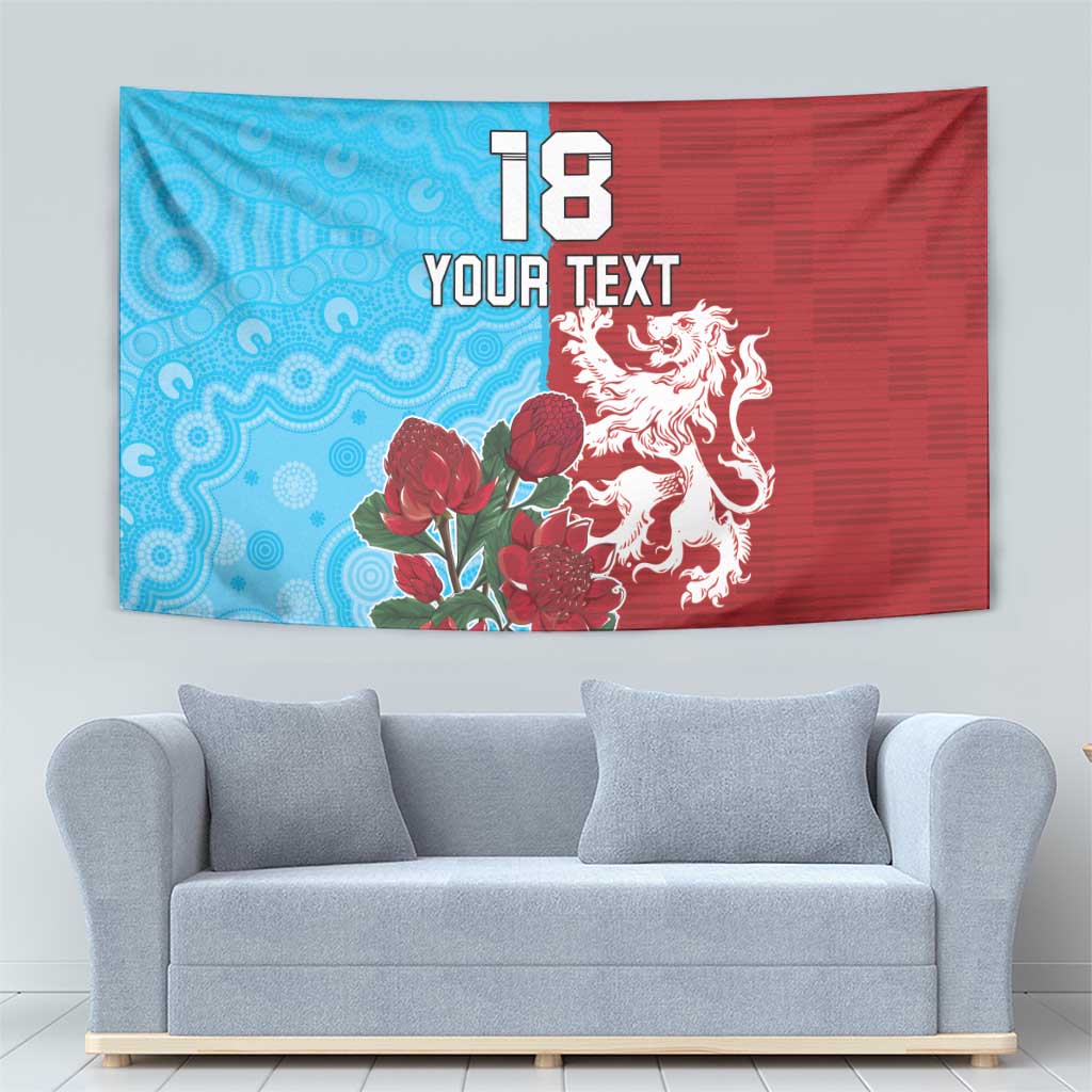 Custom British Lions Waratahs Tapestry Unique Style - Wonder Print Shop