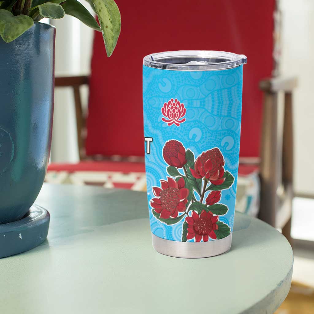 Custom British Lions Waratahs Tumbler Cup Unique Style - Wonder Print Shop