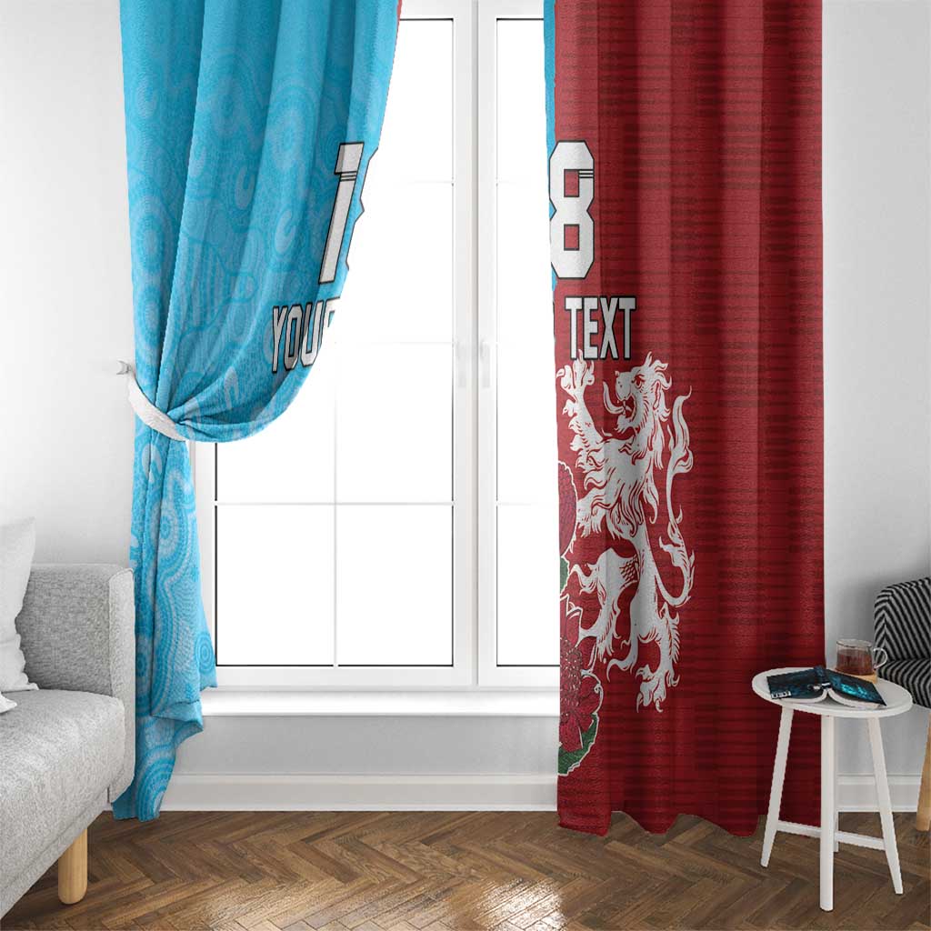 Custom British Lions Waratahs Window Curtain Unique Style - Wonder Print Shop