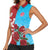 Custom British Lions Waratahs Women Sleeveless Polo Shirt Unique Style - Wonder Print Shop