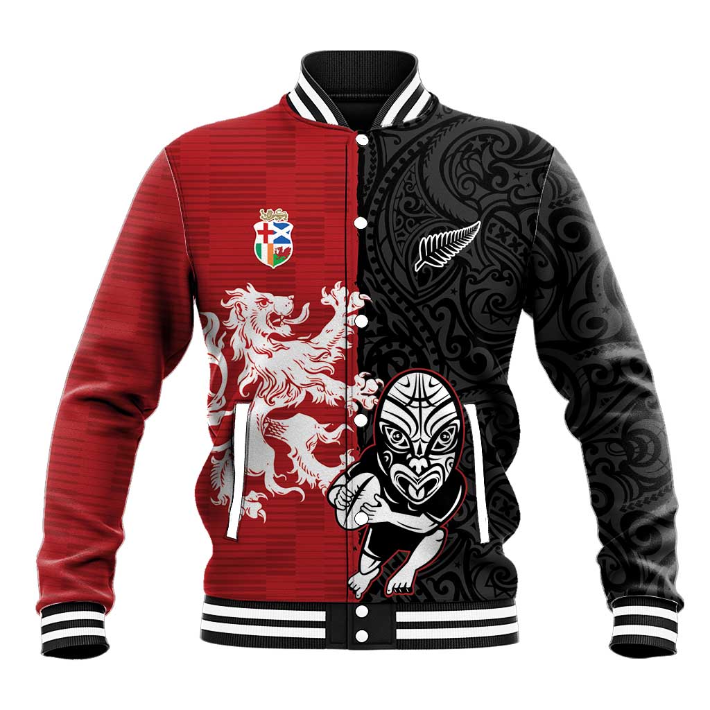 Custom British Lions New Zealand Baseball Jacket Unique Style - Wonder Print Shop