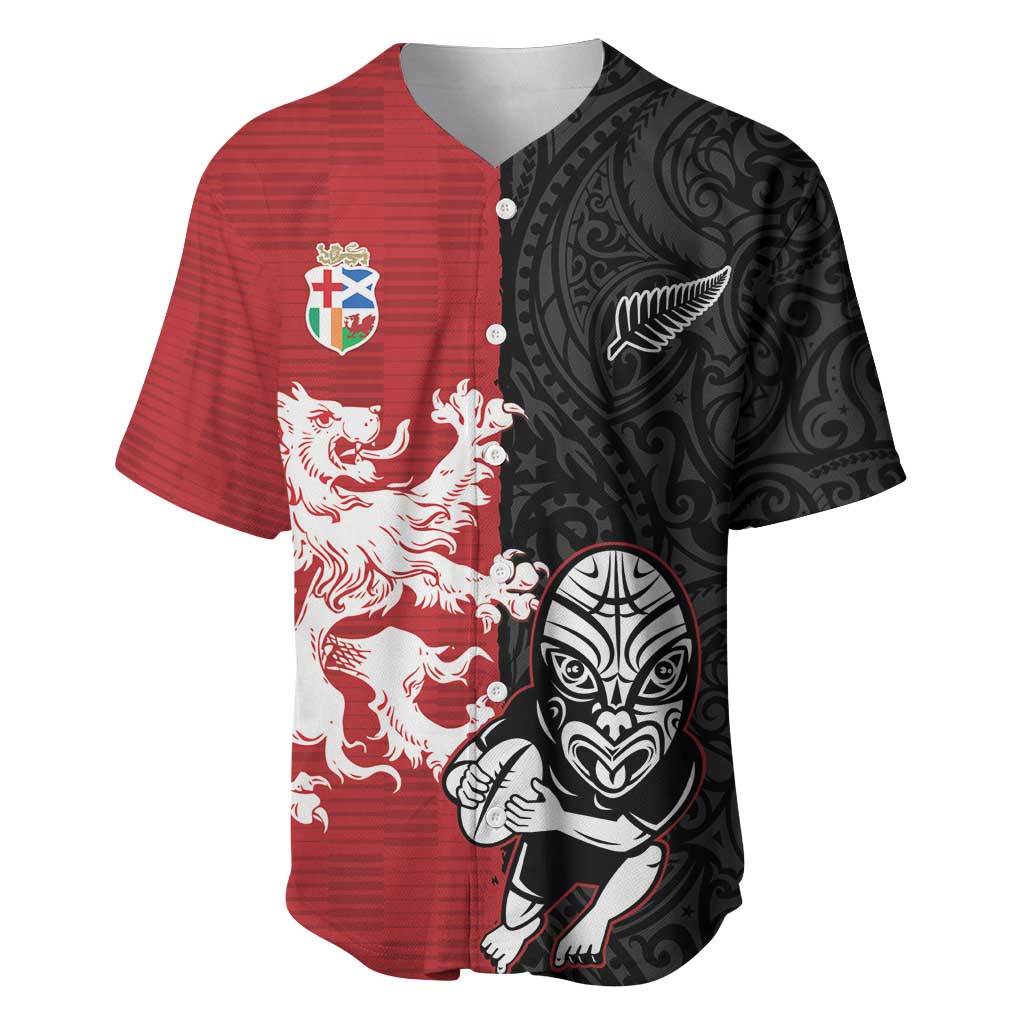 Custom British Lions New Zealand Baseball Jersey Unique Style - Wonder Print Shop